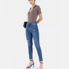 Quần Jean Skinny Xước Gối